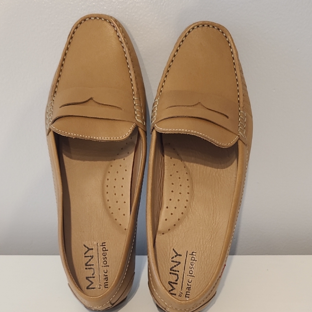 Marc Joseph Light Brown Loafers